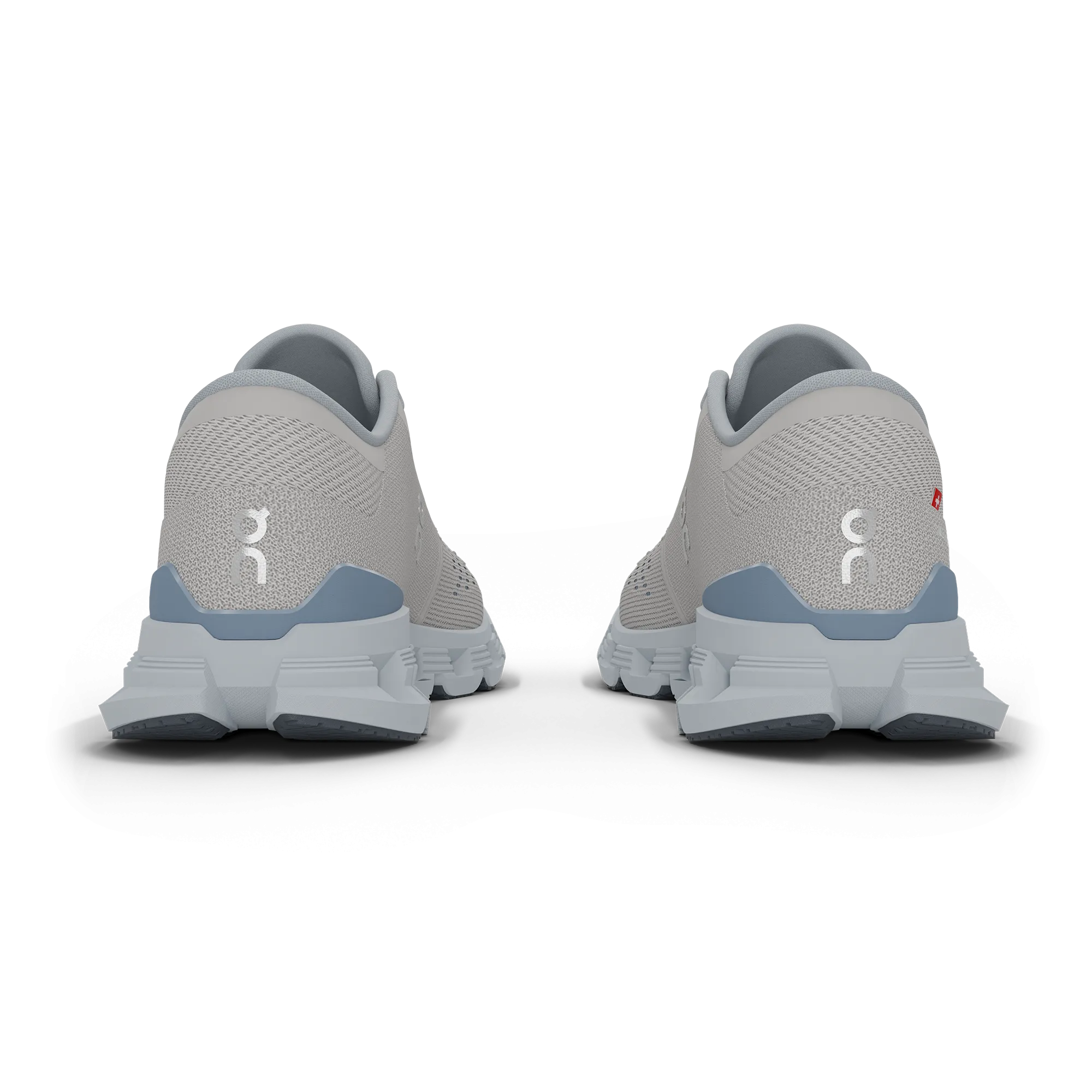 Chaussures On Women's Cloud X 4 - Argent / Chambray - Chaussures On Cloud