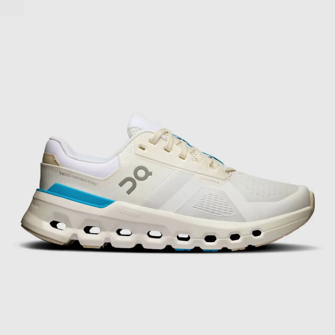Chaussures On Women's Cloudrunner 2 - Blanc / Horizon Chaussures On Cloud