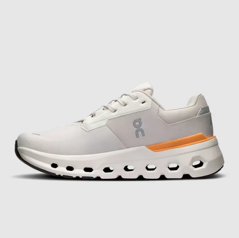 Chaussures On Women's Cloudrunner 2 Imperméables - Loup / Tangerine Chaussures On Cloud