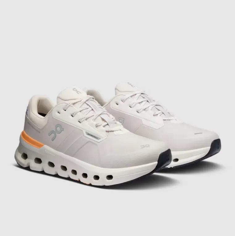 Chaussures On Women's Cloudrunner 2 Imperméables - Loup / Tangerine Chaussures On Cloud
