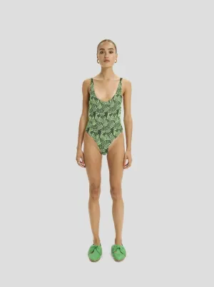 Maillot de bain Otis en néon agrumes pétillants