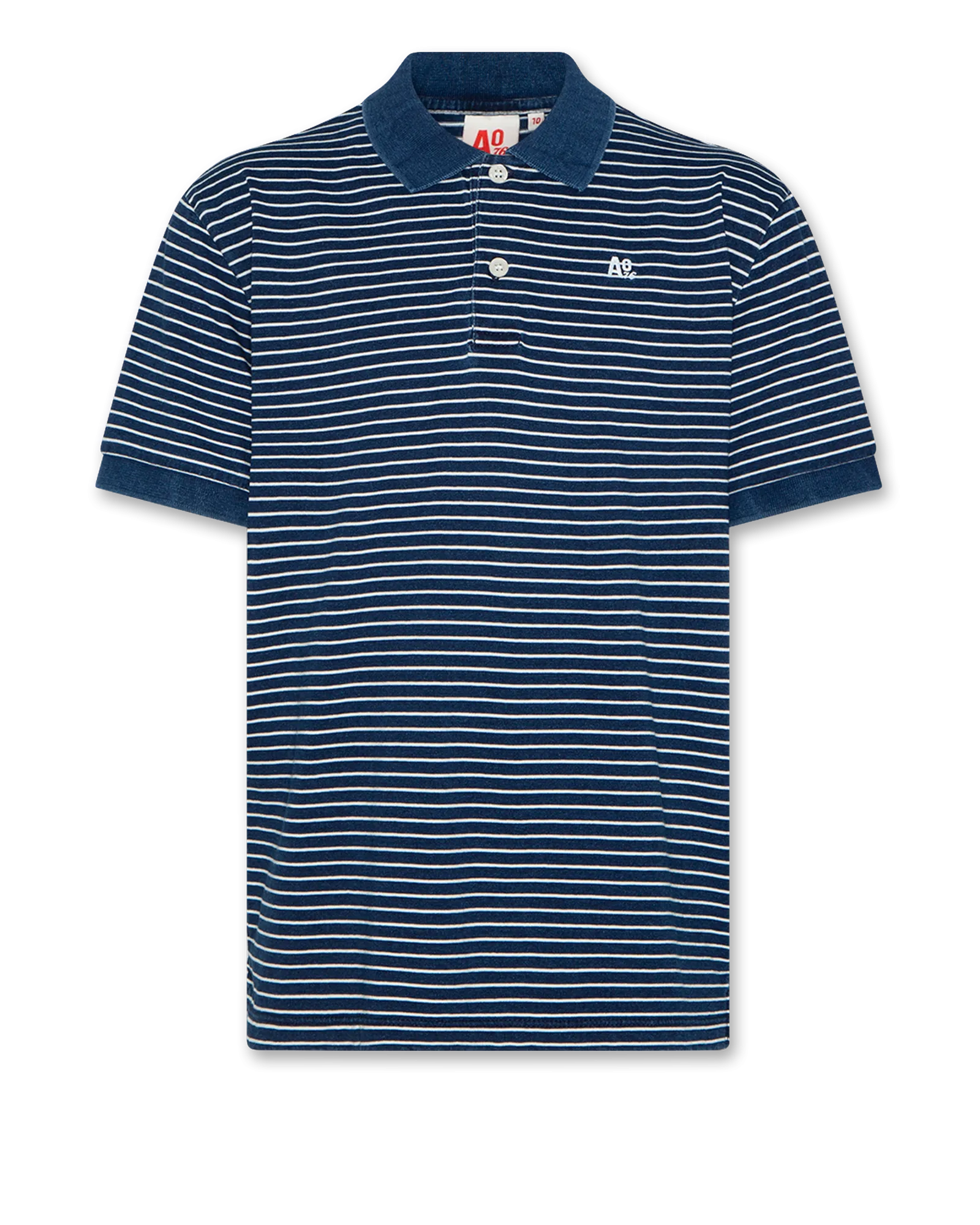 T-shirt rayé otsan polo 000760 - indigo Ao76 Vêtements Garçons Filles