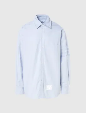 CHEMISE OVERSIZE À MANCHES LONGUES ET BOUTONNAGE