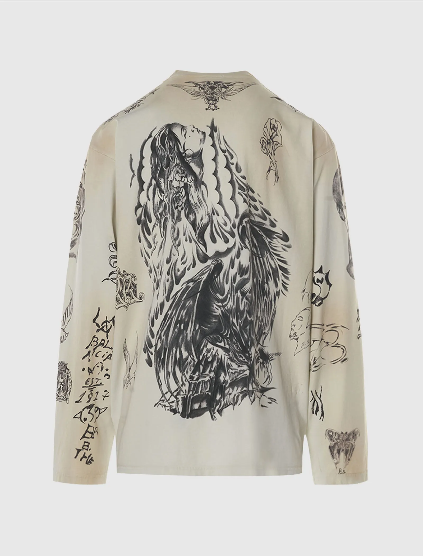 T-SHIRT MANCHES LONGUES OVERSIZE