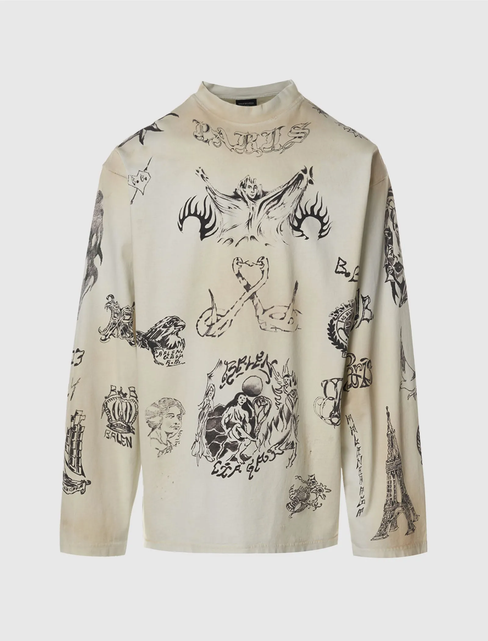 T-SHIRT MANCHES LONGUES OVERSIZE