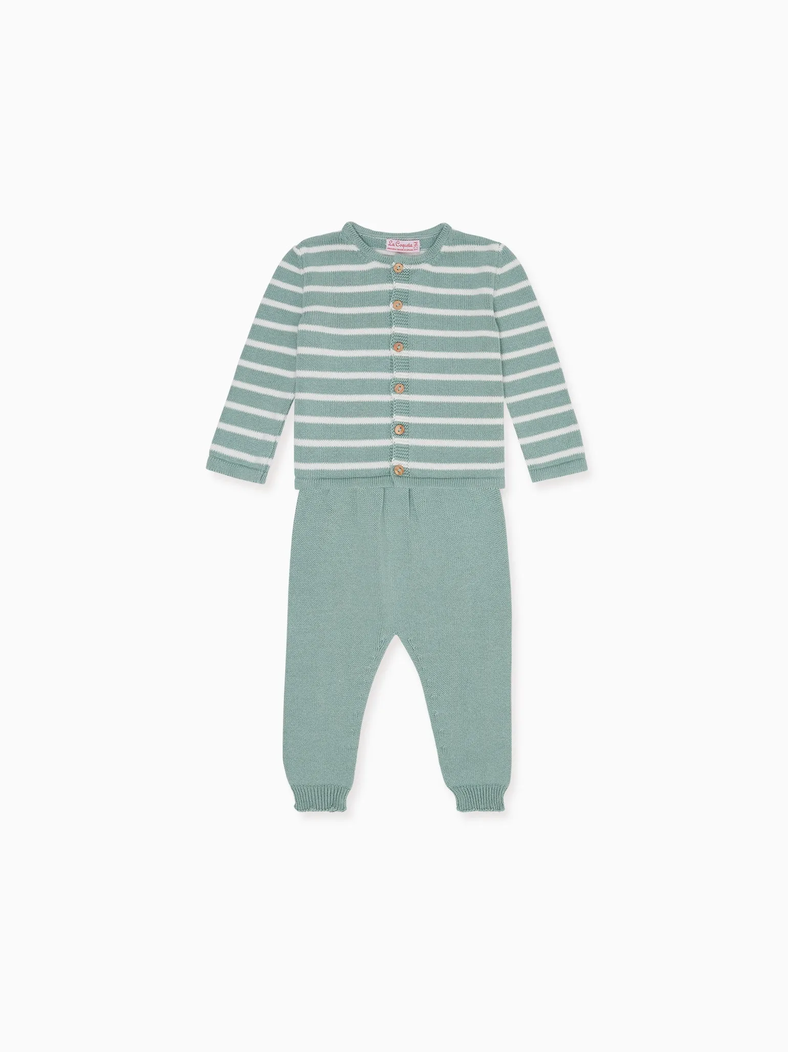 ensemble en maille de coton pinto
