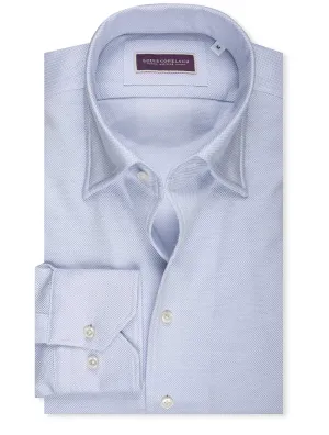 Chemise Pique Bleu Clair