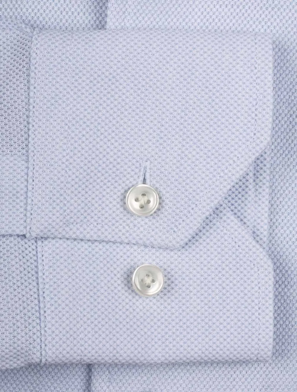 Chemise Pique Bleu Clair
