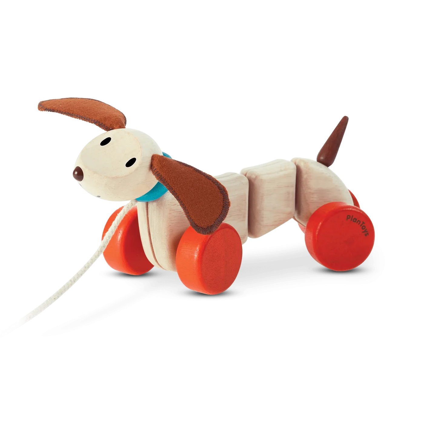 Plan Toys Chiot Heureux à Tirer