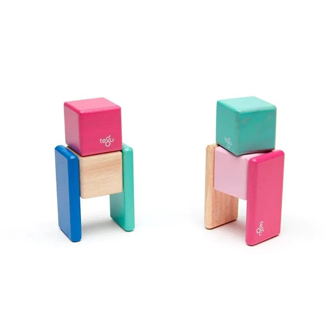 Blocs Magnétiques en Bois Pochette de Poche - Floraison