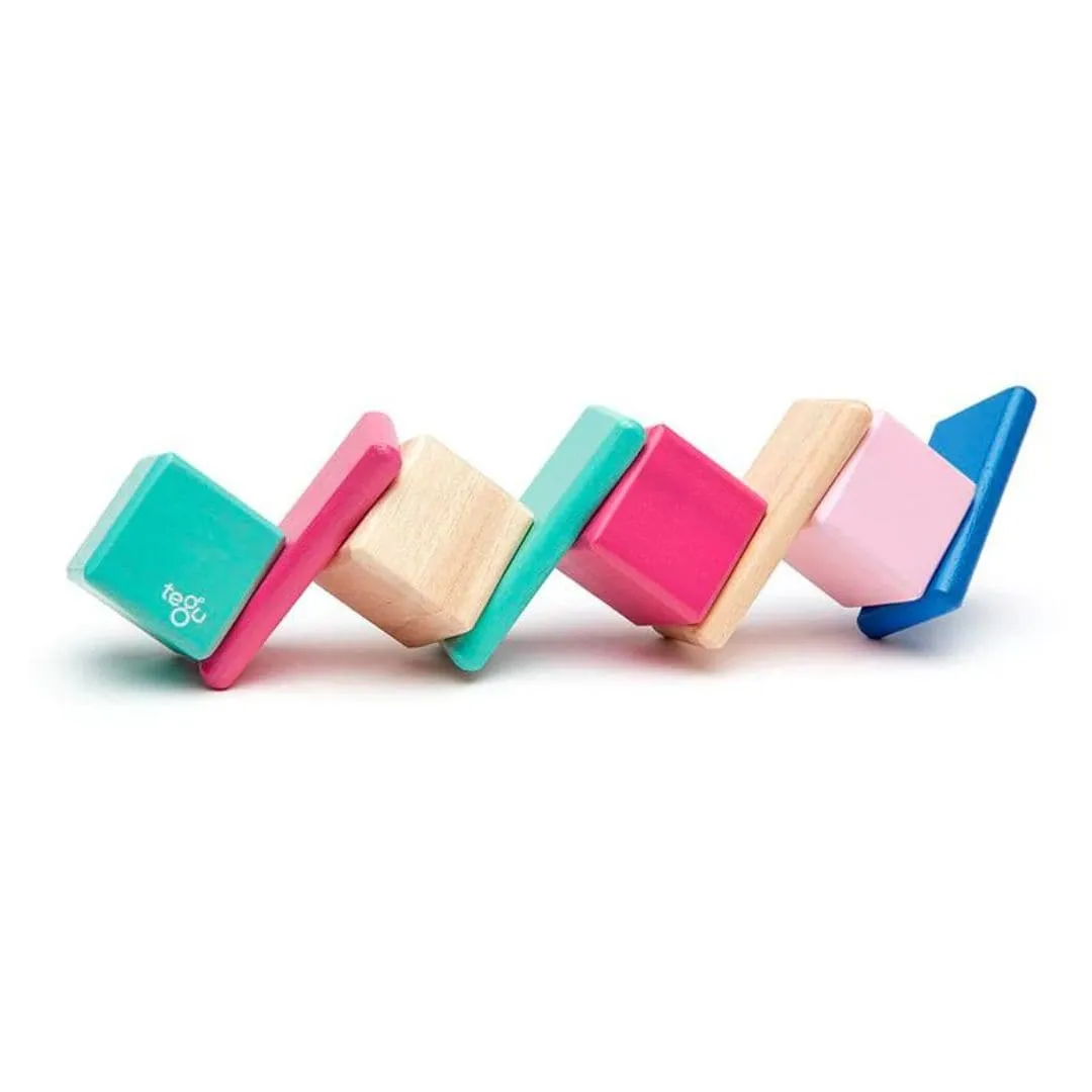 Blocs Magnétiques en Bois Pochette de Poche - Floraison