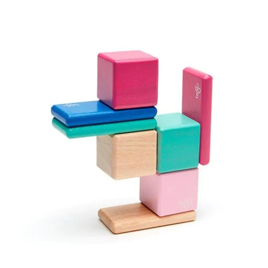 Blocs Magnétiques en Bois Pochette de Poche - Floraison