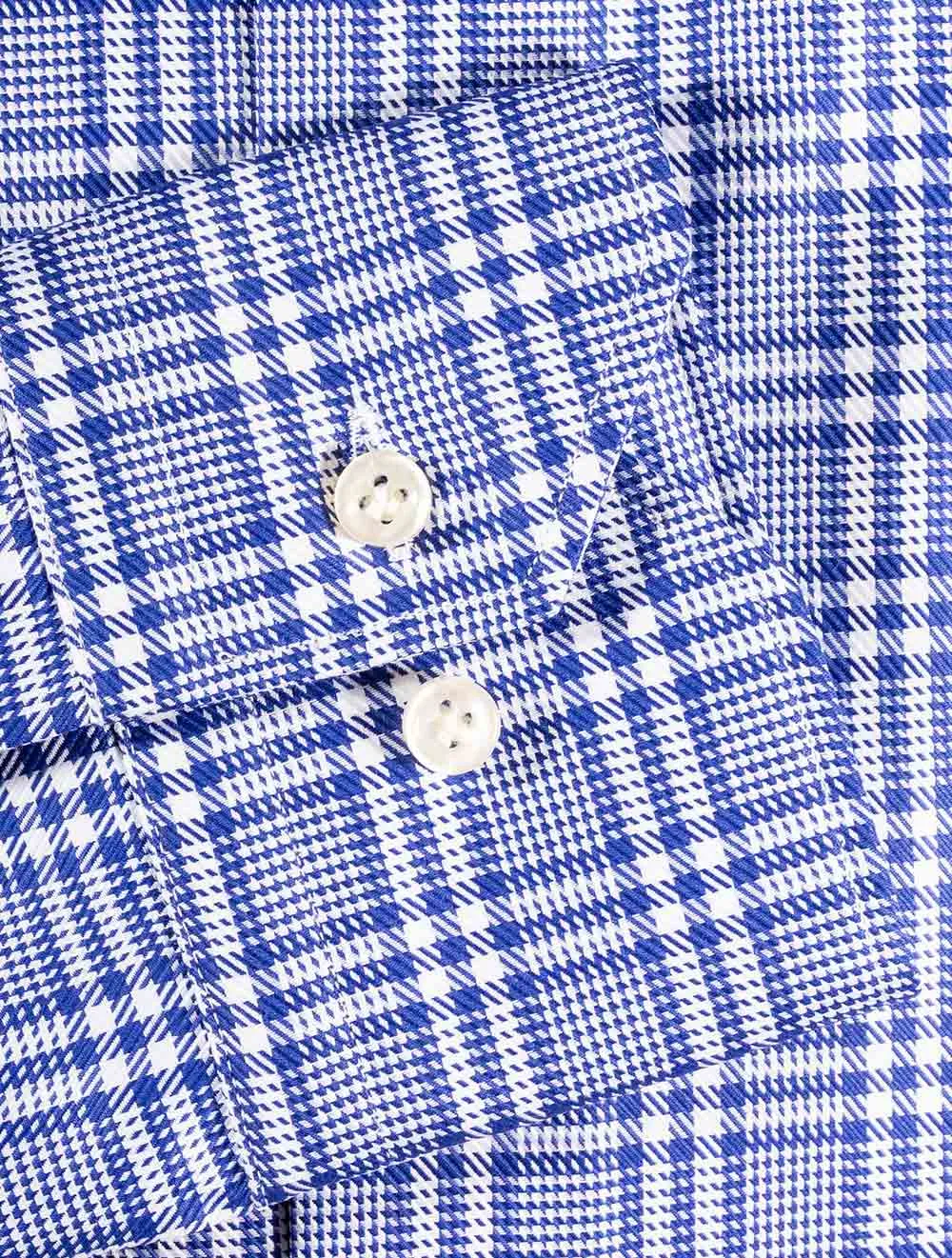 Chemise à carreaux Pollock Bleue