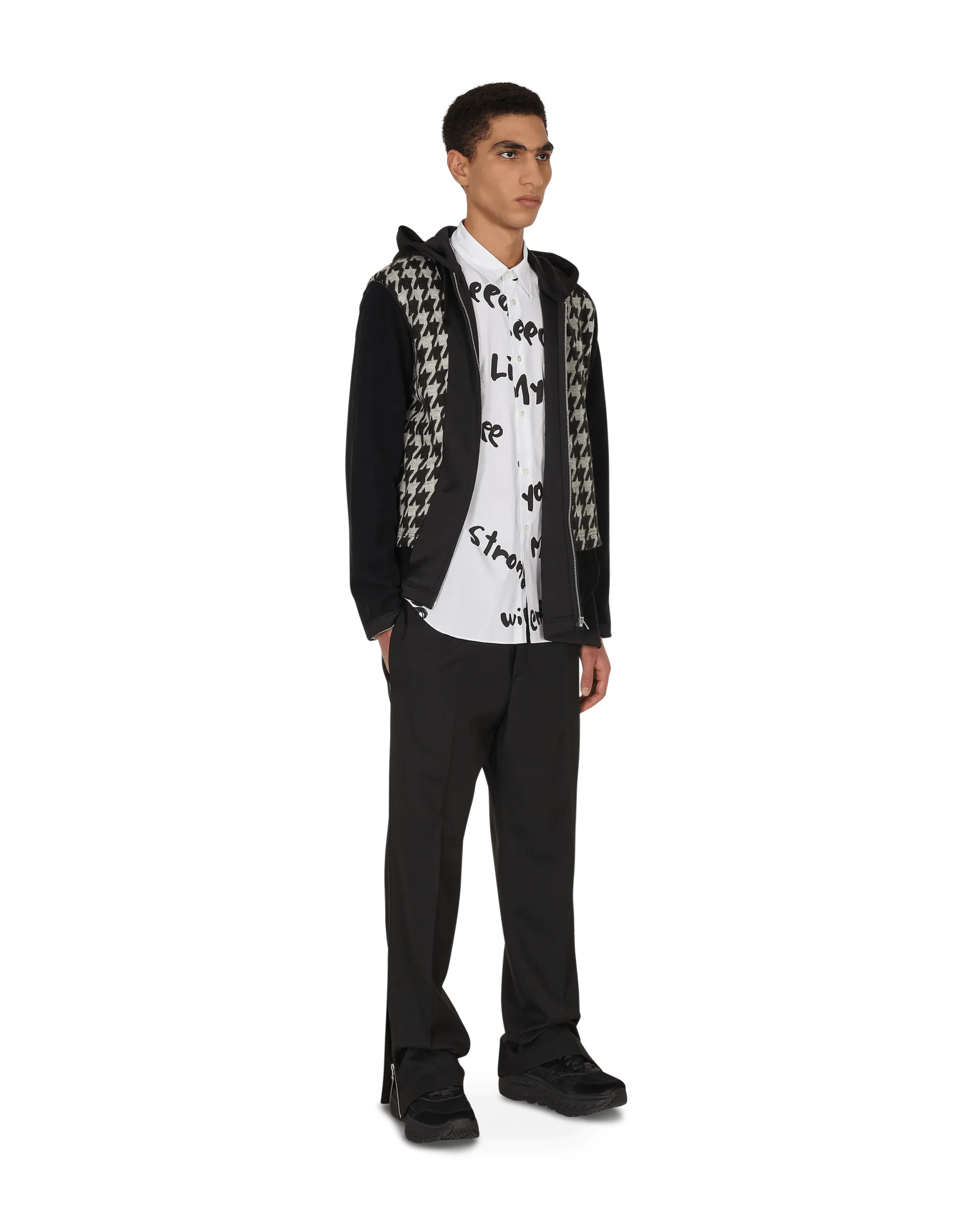 Chemise imprimée blanche