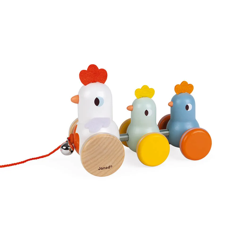 Poule et Poussins à Tirer