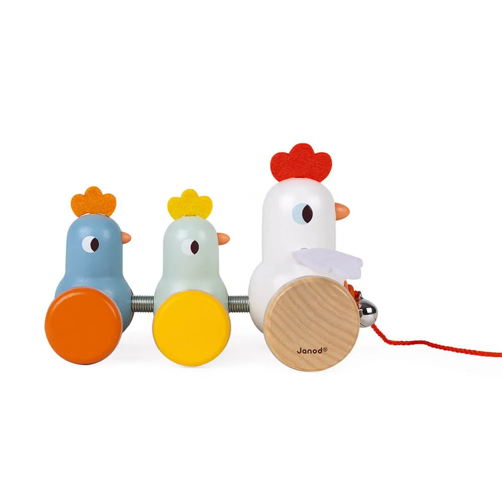 Poule et Poussins à Tirer