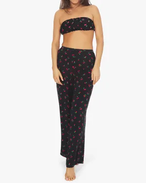 Pantalon à enfiler cerises