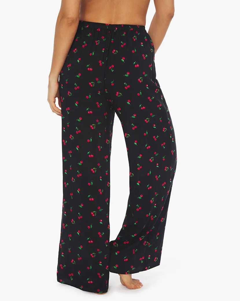 Pantalon à enfiler cerises