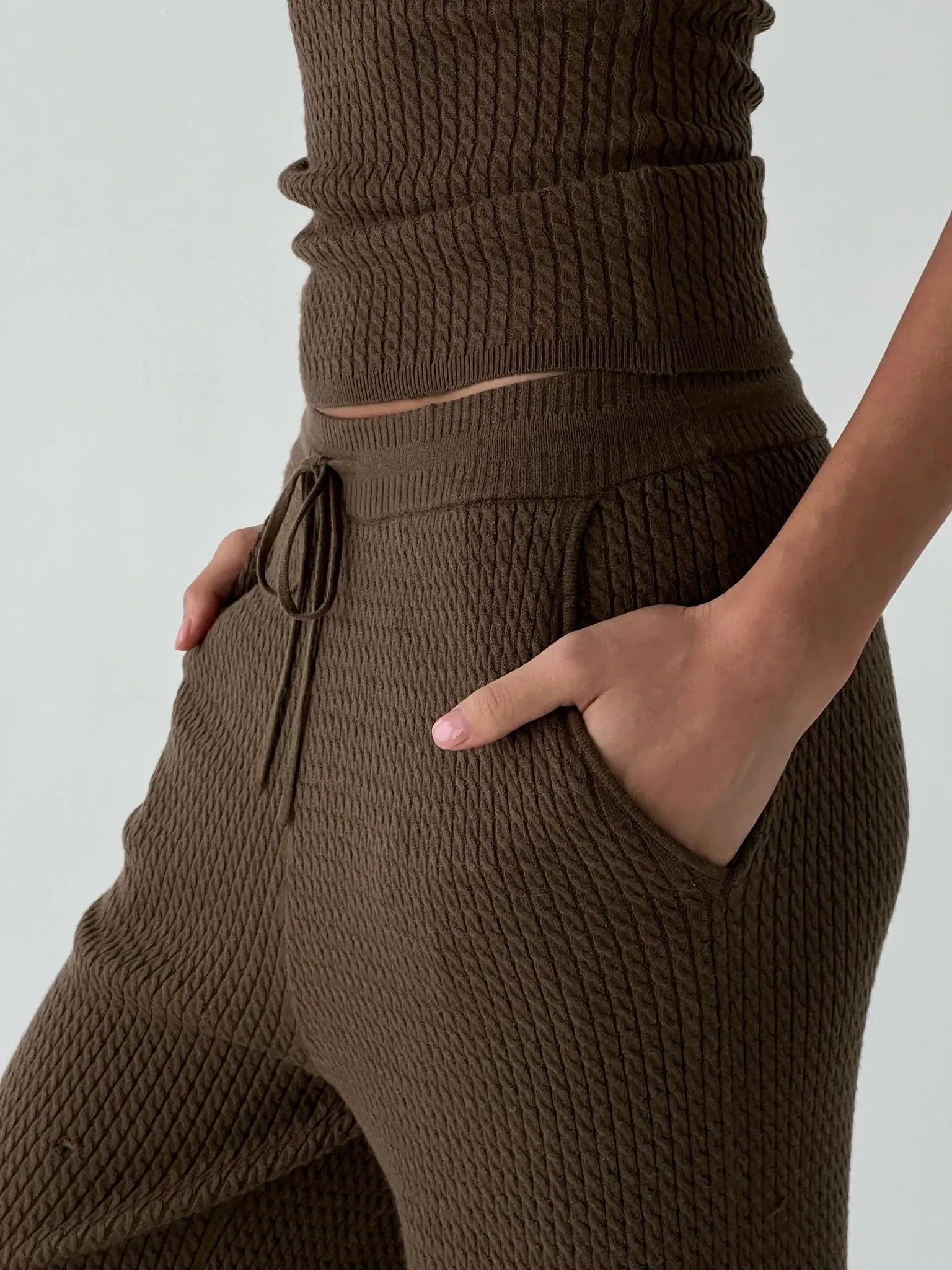 Pantalon droit à enfiler