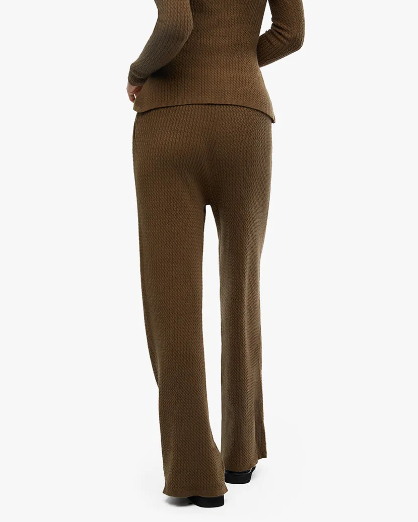 Pantalon droit à enfiler