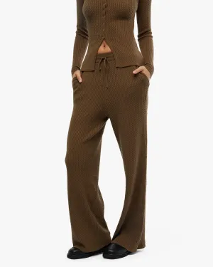 Pantalon droit à enfiler