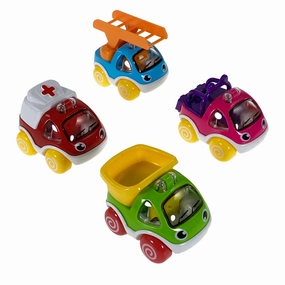 Pull Back Mighty Mini Vehicles (Single)