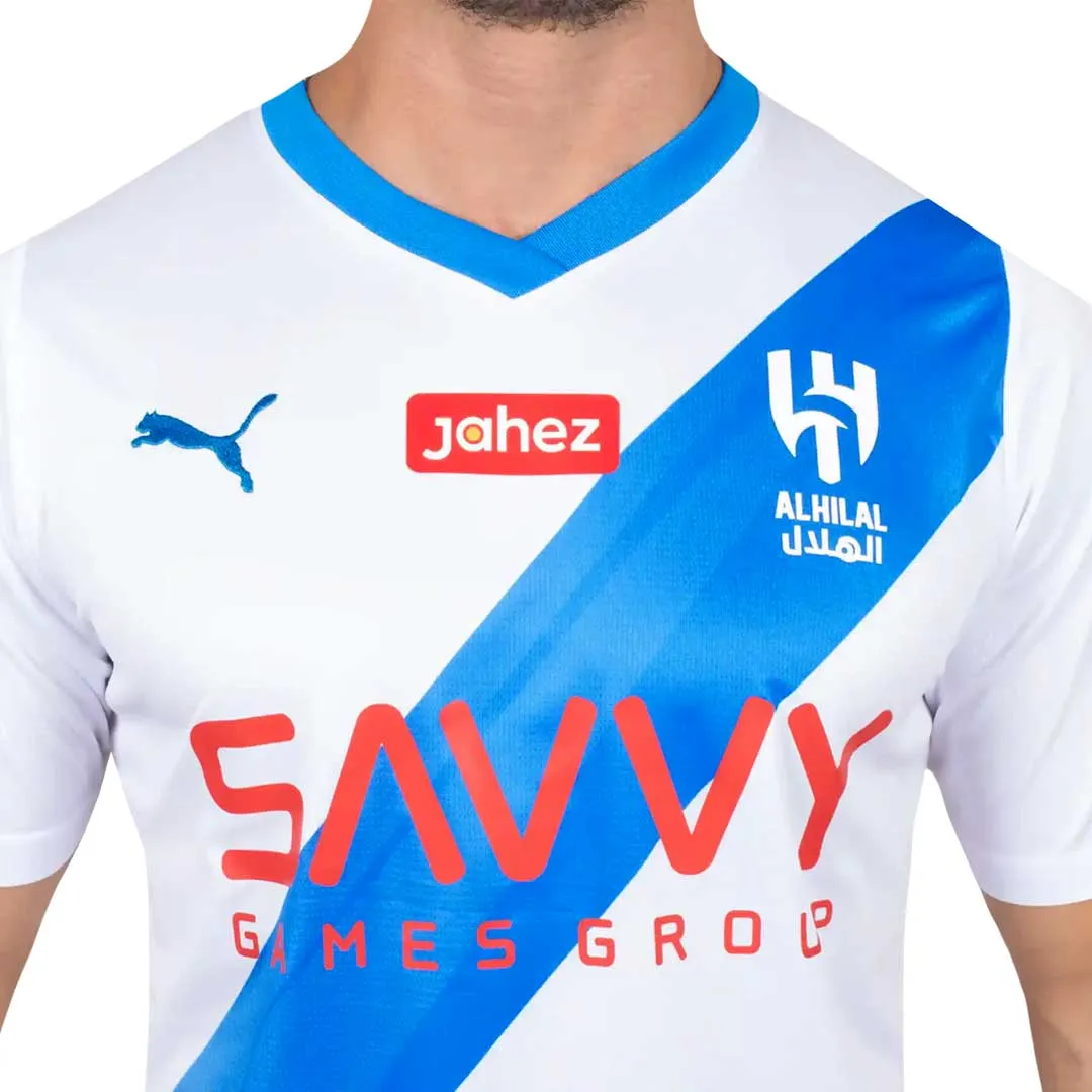 Puma - Maillot extérieur réplique Al Hilal SFC pour homme (776972 02)