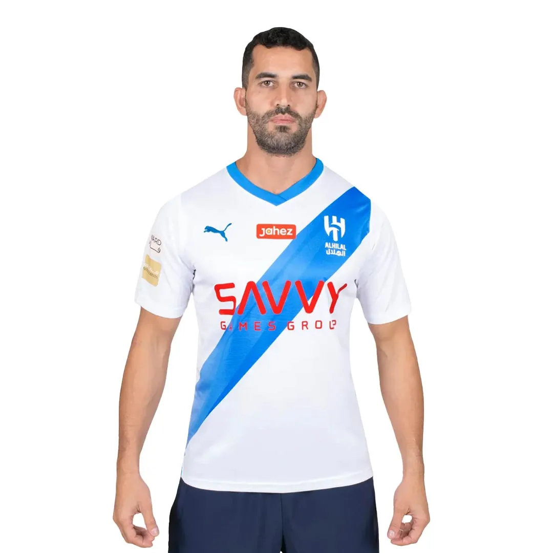 Puma - Maillot extérieur réplique Al Hilal SFC pour homme (776972 02)