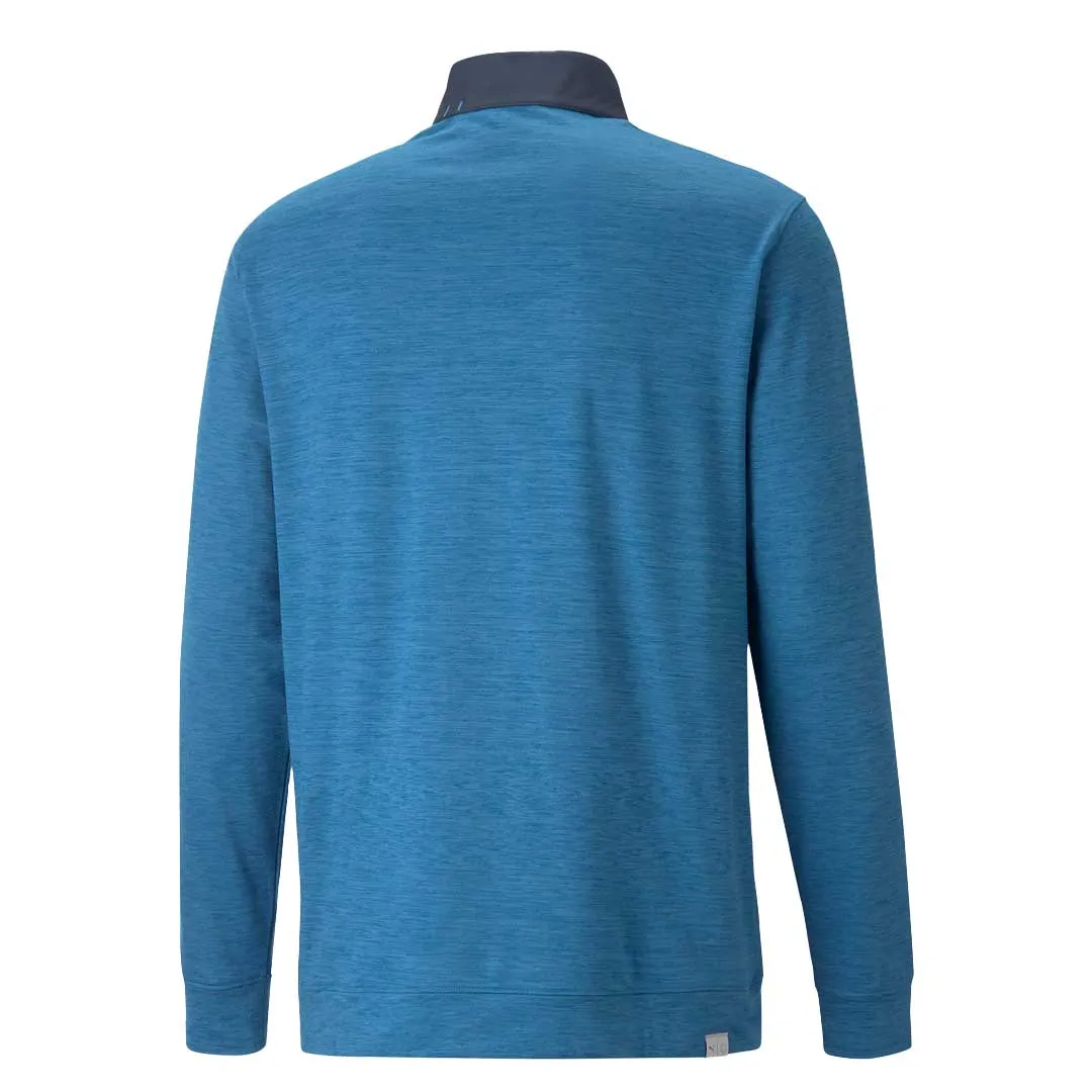 Puma - Pull 1/4 zip à motifs colorés Cloudspun pour homme (537463 06)