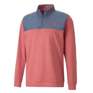 Puma - Pull 1/4 zip à motifs colorés Cloudspun pour homme (537463 07)