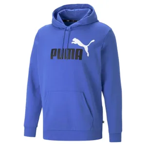 Puma - Sweat à capuche Essentials pour homme avec grand logo bicolore (586765 92)