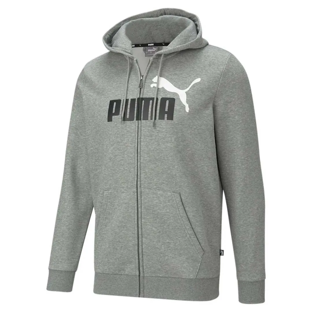 Puma - Sweat à capuche bicolore à fermeture éclair pour hommes (586760 03)