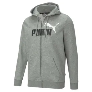 Puma - Sweat à capuche bicolore à fermeture éclair pour hommes (586760 03)