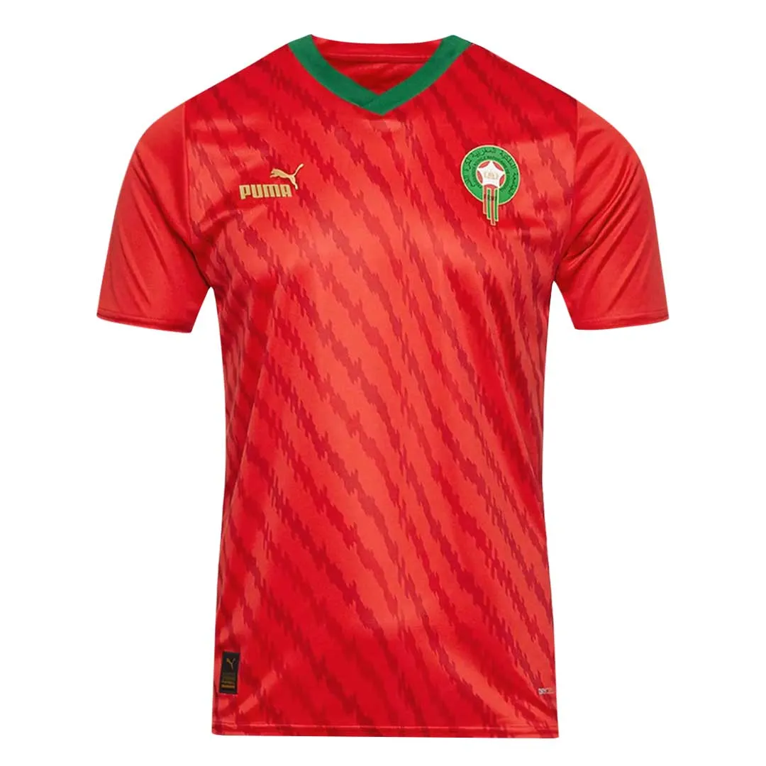 Puma - Maillot de réplique domicile FRMF Maroc WWC pour homme (774645 01)