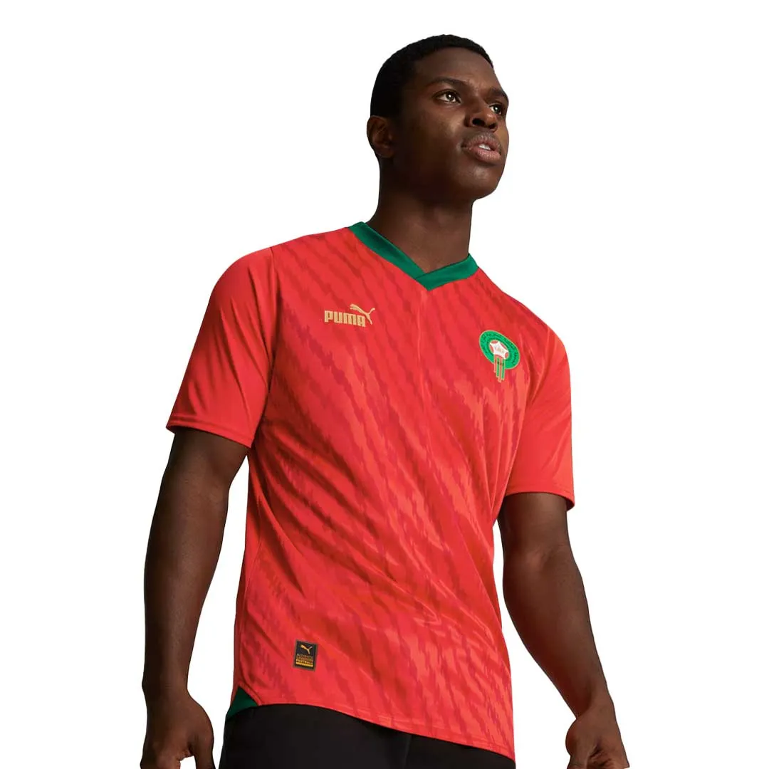 Puma - Maillot de réplique domicile FRMF Maroc WWC pour homme (774645 01)