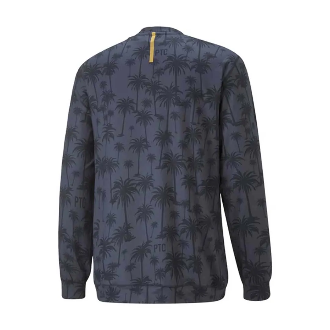 Puma - Sweat-shirt léger pour hommes Puma x Palm Tree Crew (536876 02)