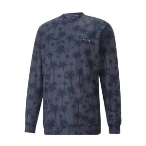 Puma - Sweat-shirt léger pour hommes Puma x Palm Tree Crew (536876 02)