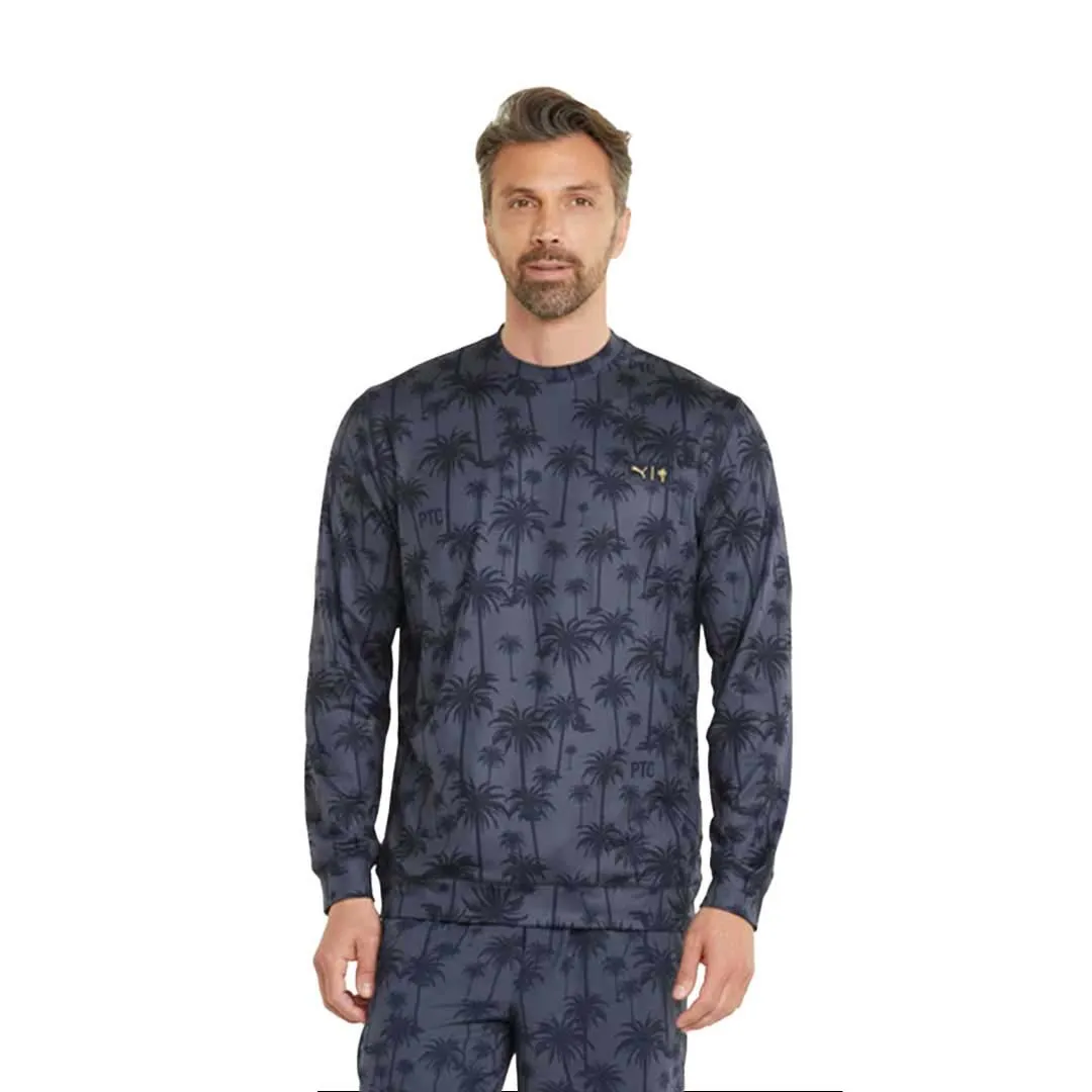 Puma - Sweat-shirt léger pour hommes Puma x Palm Tree Crew (536876 02)