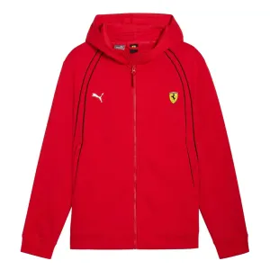 Puma - Sweat à capuche zippé Scuderia Ferrari Race pour homme (627046 02)