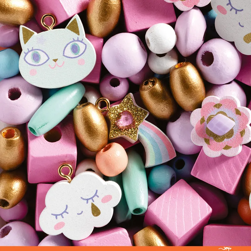 Perles arc-en-ciel | En bois