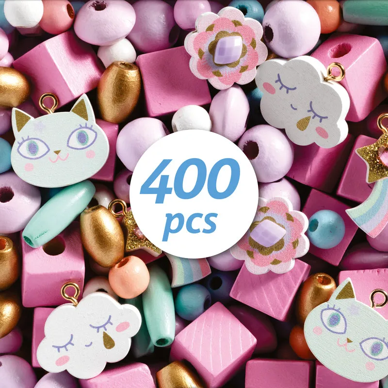 Perles arc-en-ciel | En bois