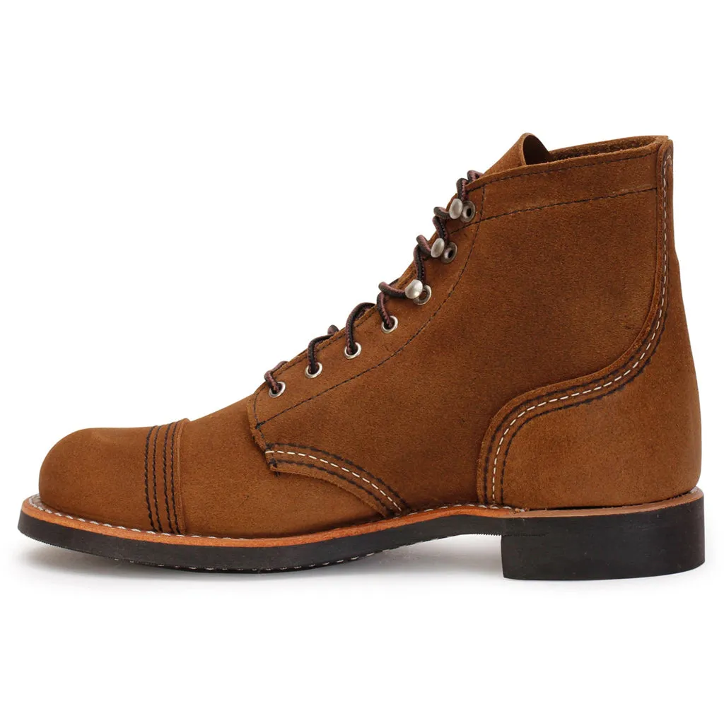 Bottes cheville pour femme en daim Red Wing Iron Ranger