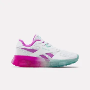Chaussures de course Reebok Zig 'n Glow 2 à lacets élastiques - Enfants
