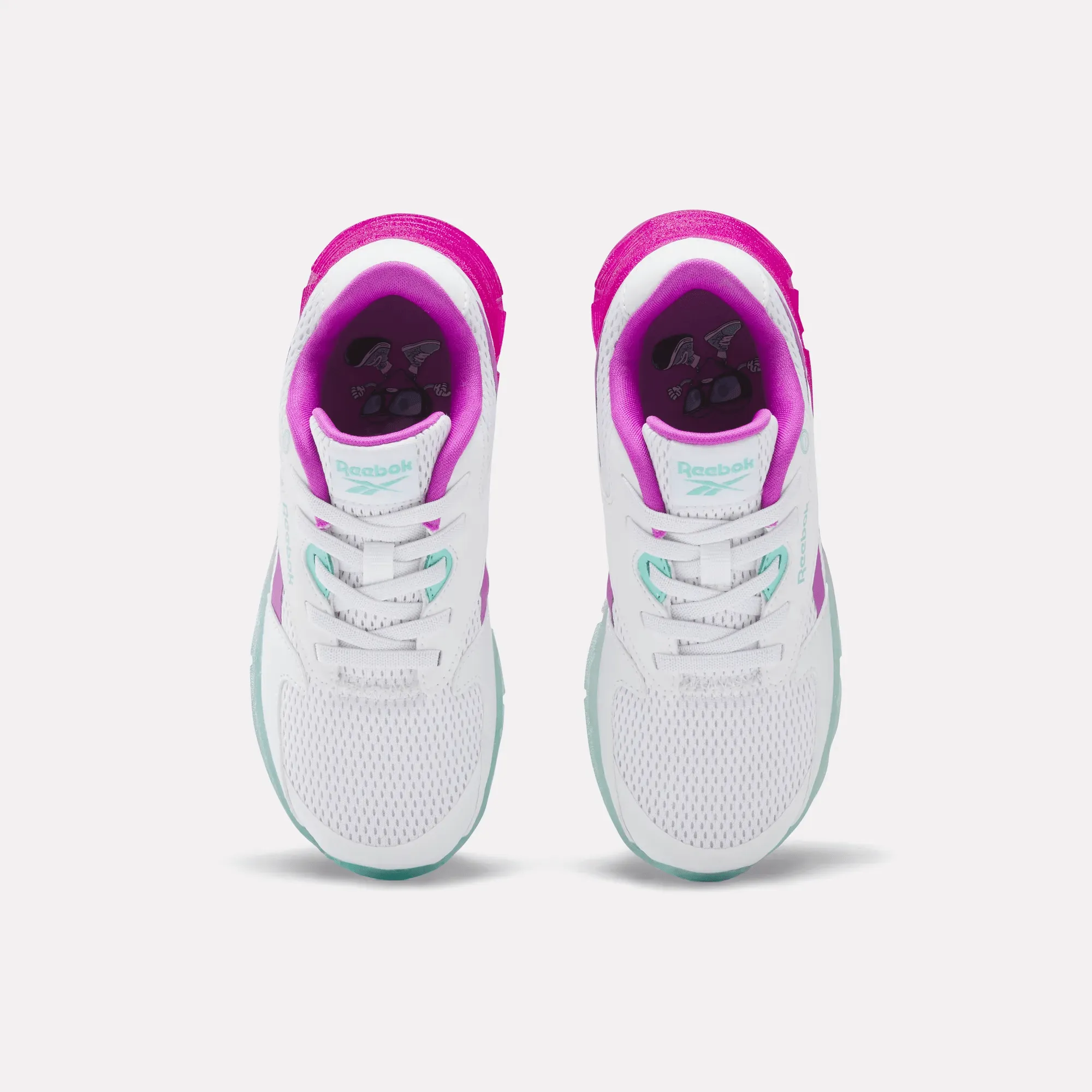 Chaussures de course Reebok Zig 'n Glow 2 à lacets élastiques - Enfants