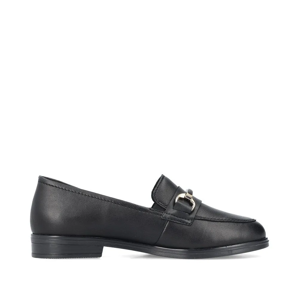 Rieker Chaussures 46262-01 Noir à Enfiler