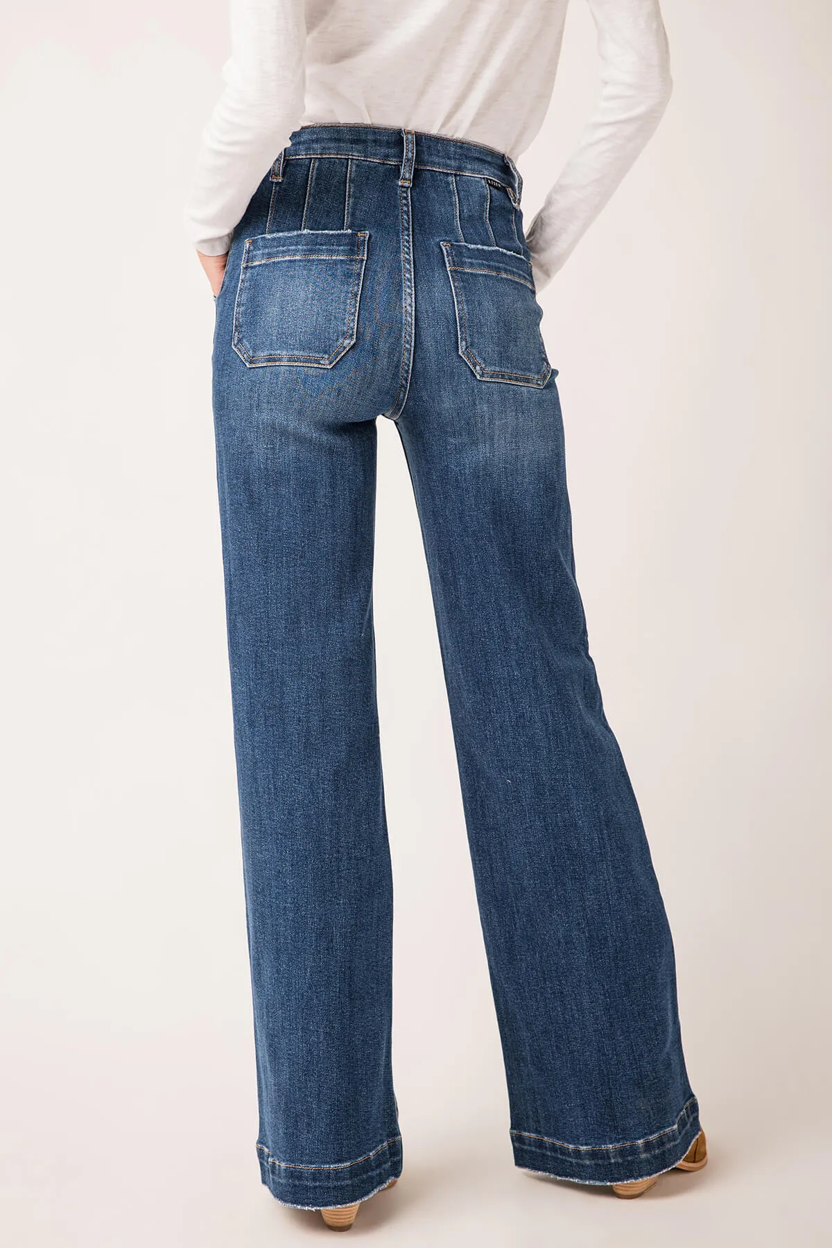 Jeans larges à jambe évasée Risen Trouser