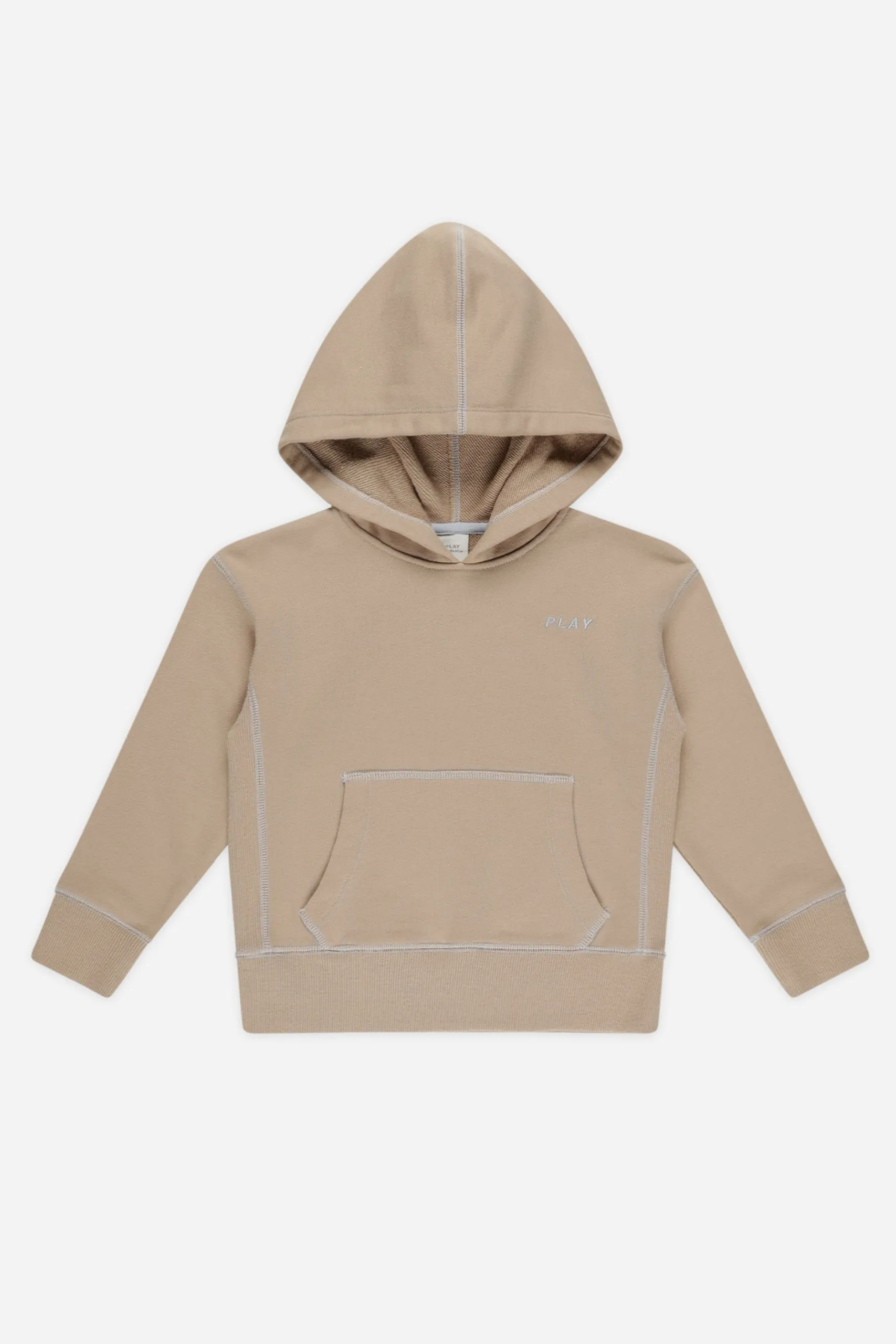Rylee   Cru Hoodie Côte Bébé Enfant | Moka