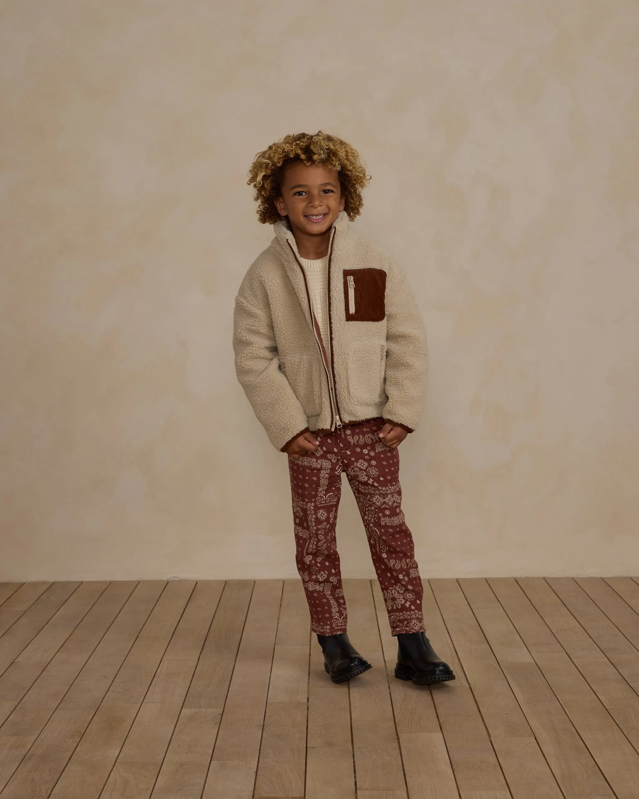 Rylee   Cru Veste bébé-enfant Felix | Pierre