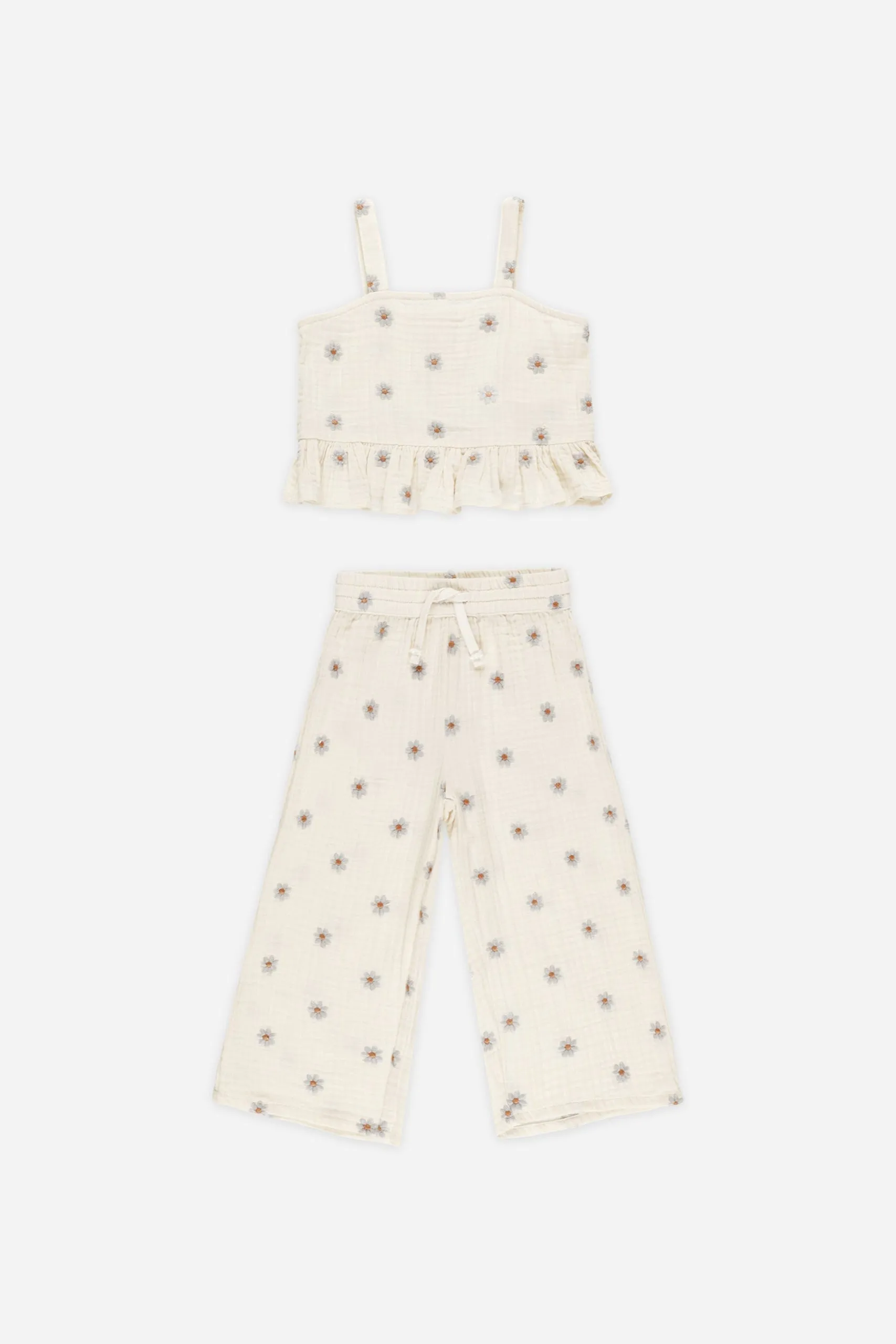 Rylee   Cru Ensemble Bébé Enfant Kayli | Pâquerettes Bleues