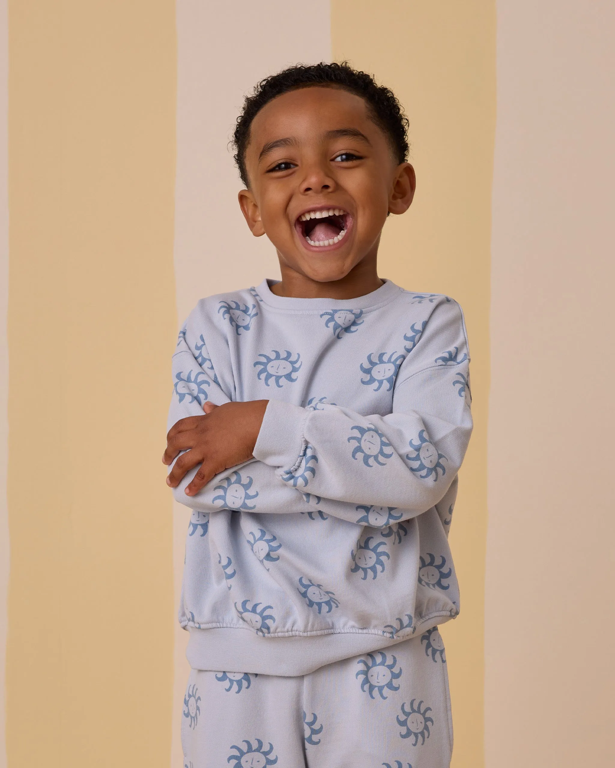 Rylee   Cru Sweat-shirt décontracté bébé/enfant | Soleils